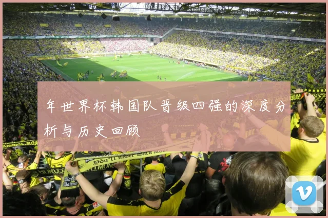 年世界杯韩国队晋级四强的深度分析与历史回顾