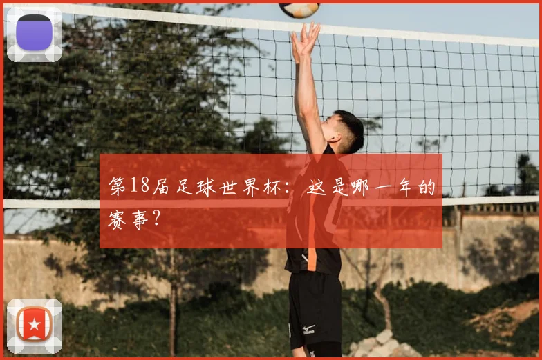 第18届足球世界杯：这是哪一年的赛事？